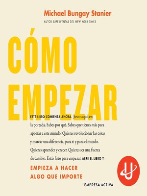 cover image of Cómo empezar